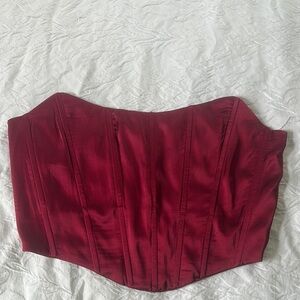 Windsor Red Strapless Cocktail Dress